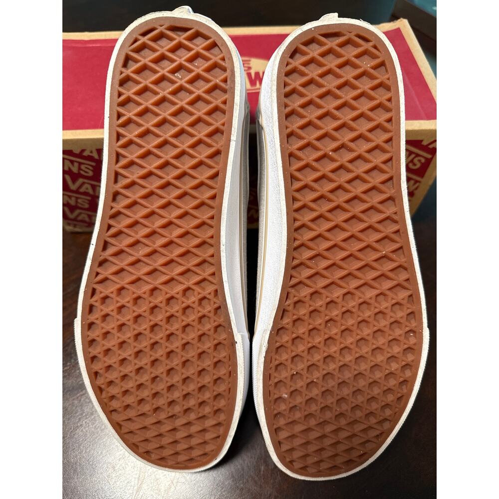 NIB Vans Ward Summer Canvas Taupe Sneakers 10 - Picture 3 of 5